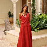 VESTIDO BERTA ROJO