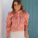 BLUSA BOHO ROSA