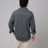 POLERA HOMBRE GRIS