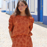 BLUSA HOJAS CALDERO
