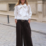 PANTALÓN ALMUDENA MARRÓN