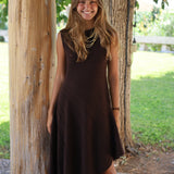 VESTIDO PATRICIA MARRON