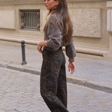 PANTALON VAQUERO LEOPARDO