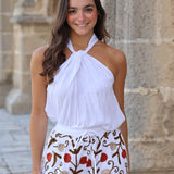 TOP AZAHAR BLANCO
