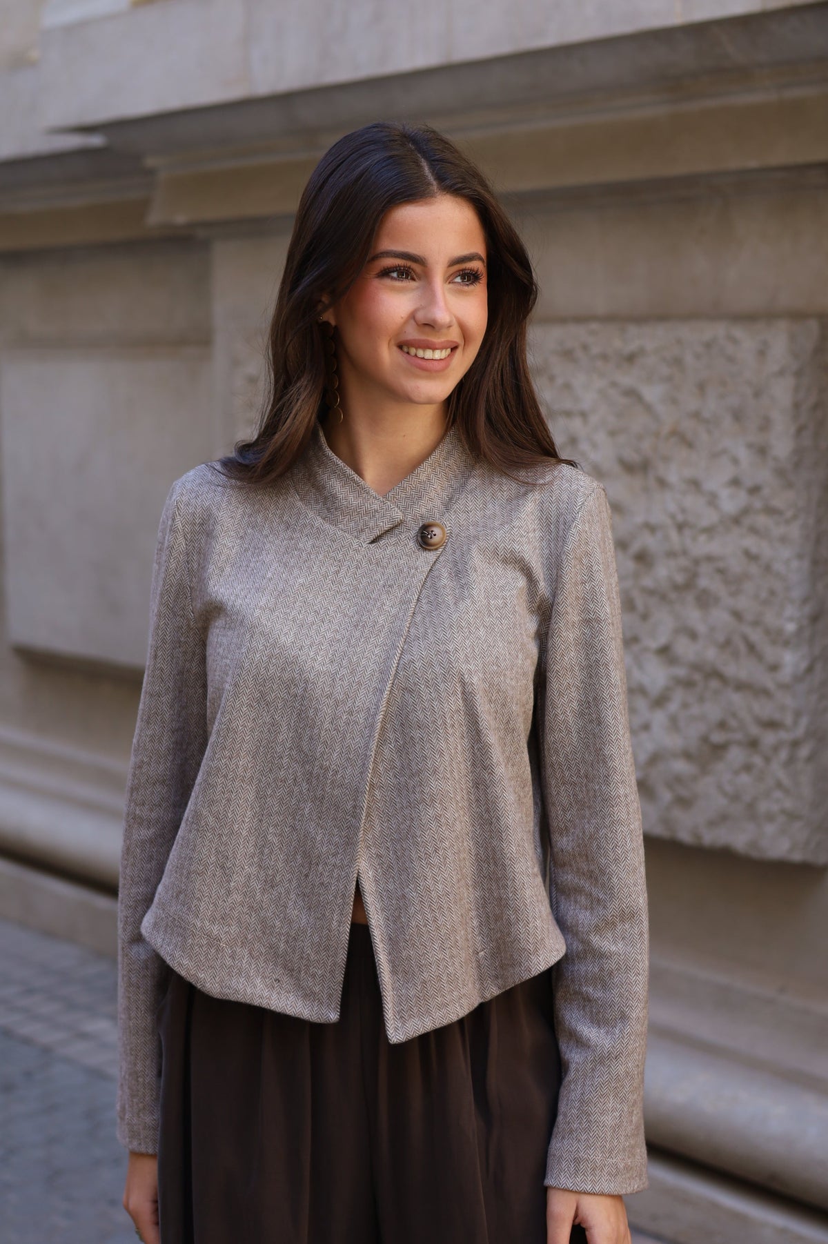 CHAQUETA DUBLÍN TOPO
