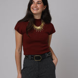 TOP VICTORIA BURDEOS