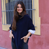 PONCHO MARTA AZUL MARINO