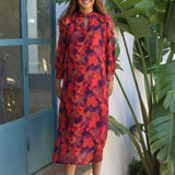 VESTIDO CAMPANA NARANJA