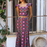 CONJUNTO DANIELA MARRON