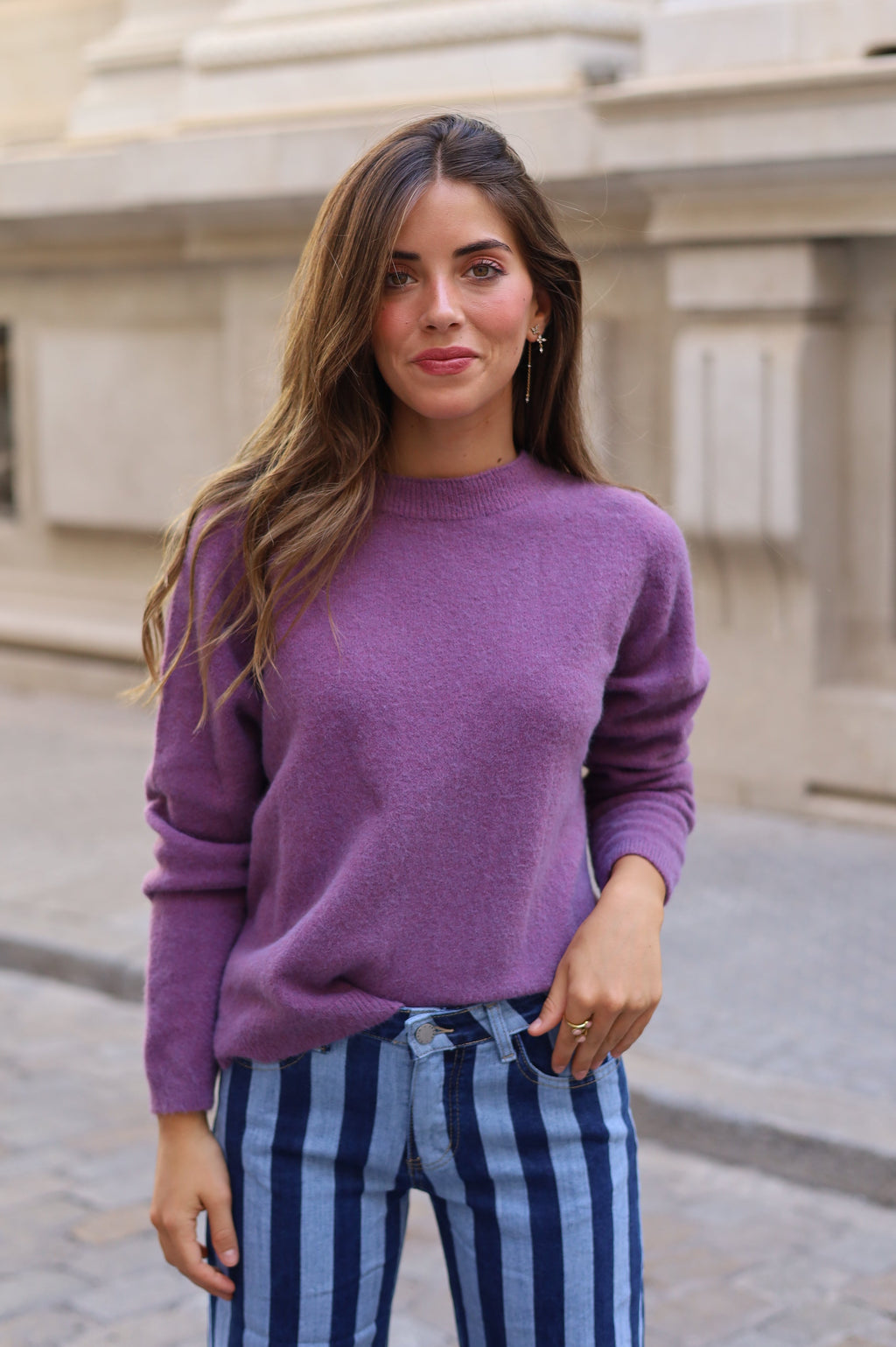 JERSEY ROCIO BERENJENA