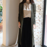 CHAQUETA LARGA LUREX