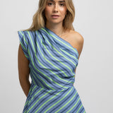 TOP RAYAS SONIA AZUL