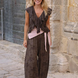 PANTALON ASIA MARRON