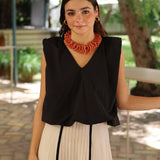 BLUSA GLOBO NEGRA