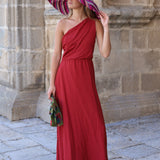 VESTIDO BERTA ROJO