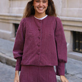 CHAQUETA DIPLOMATICA BURDEOS