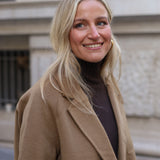 ABRIGO DOBLE PAÑO TOSTADO