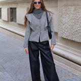 PANTALON POLIPIEL NEGRO