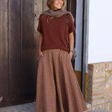 FALDA JEREZ CUADROS