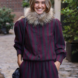 CHAQUETA RAYAS LAZO