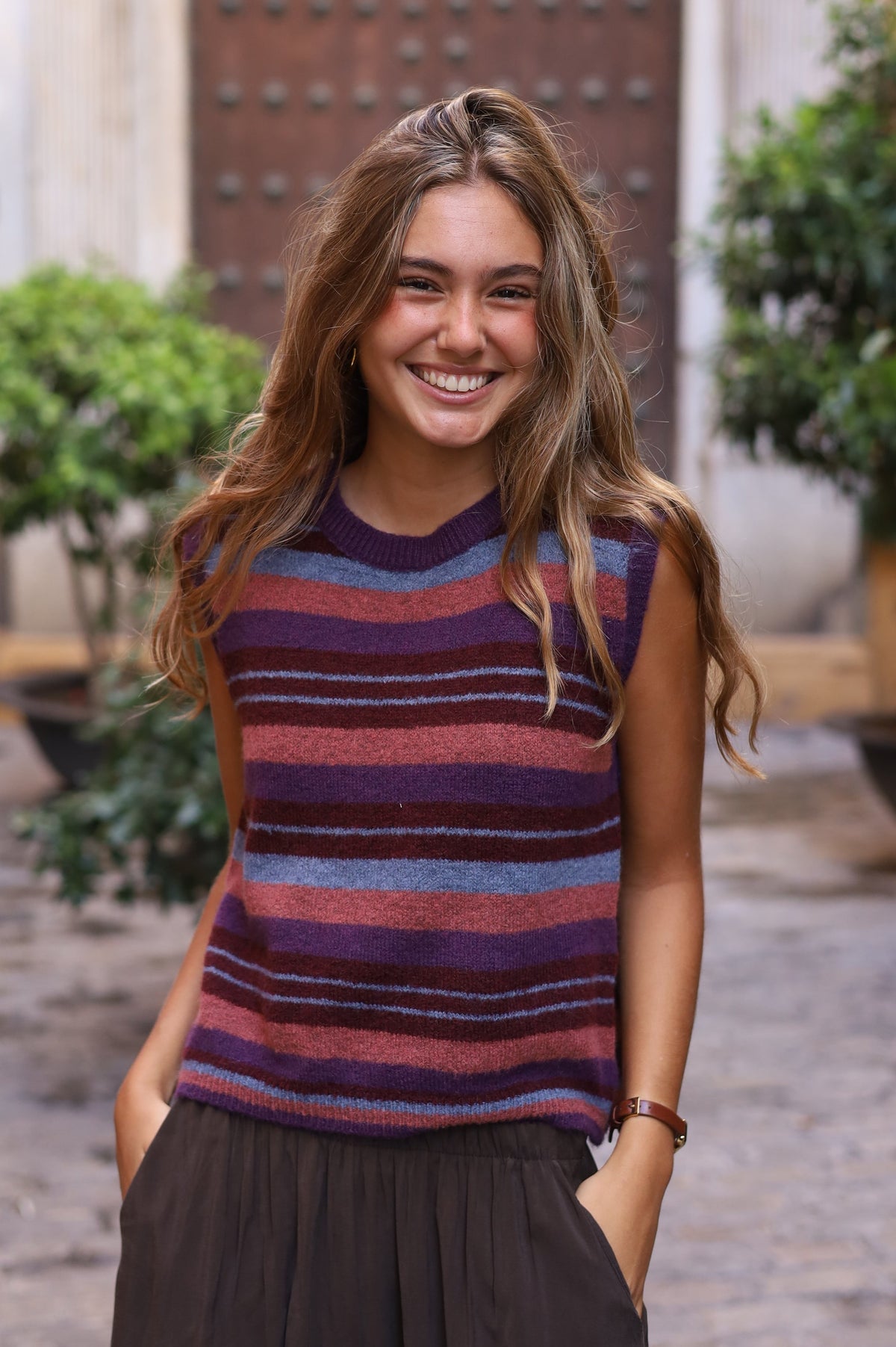 CHALECO FANTASIA MORADO