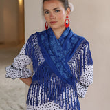 MANTON 5 VUELTAS AZUL TINTA