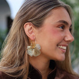 PENDIENTES ARO FLOR