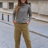 PANTALON ANTE OLIVA
