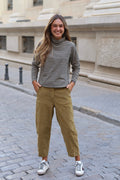 PANTALON ANTE OLIVA