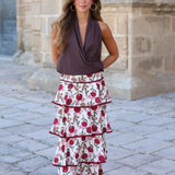 FALDA VOLANTES NOELIA BLANCA