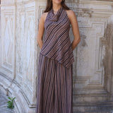 CONJUNTO HALTER RAYAS