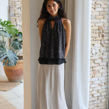 FALDA SATINADA CRUDA