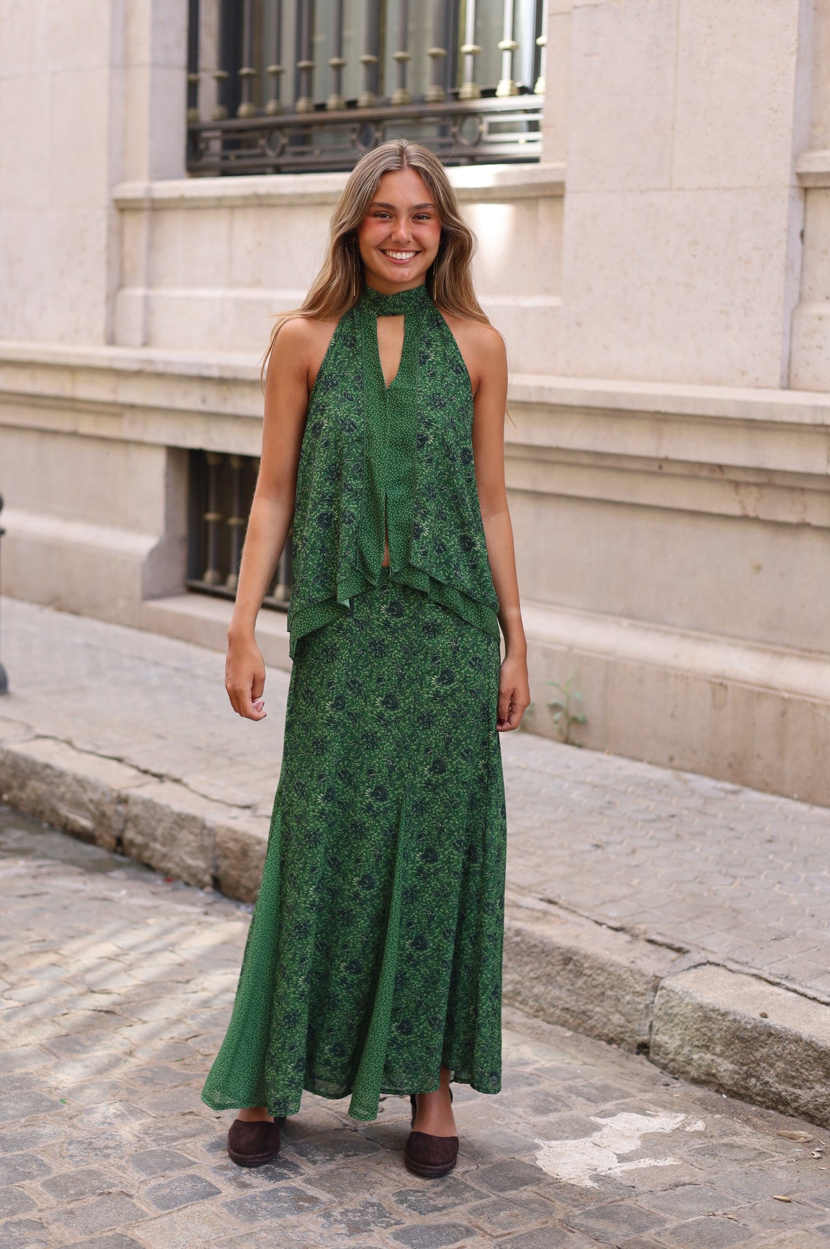 FALDA MACARENA VERDE