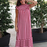 VESTIDO NIDO GUADALUPE BURDEOS