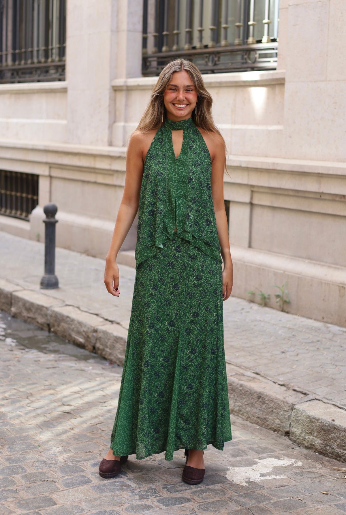FALDA MACARENA VERDE