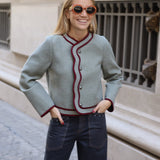 CHAQUETA SUIZA VERDE CLARO