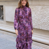 VESTIDO FUENTEBRAVIA MORADO