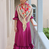 TRAJE DE FLAMENCA TERESA BUGANVILLA