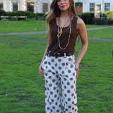 PANTALON SOLES MARRONES