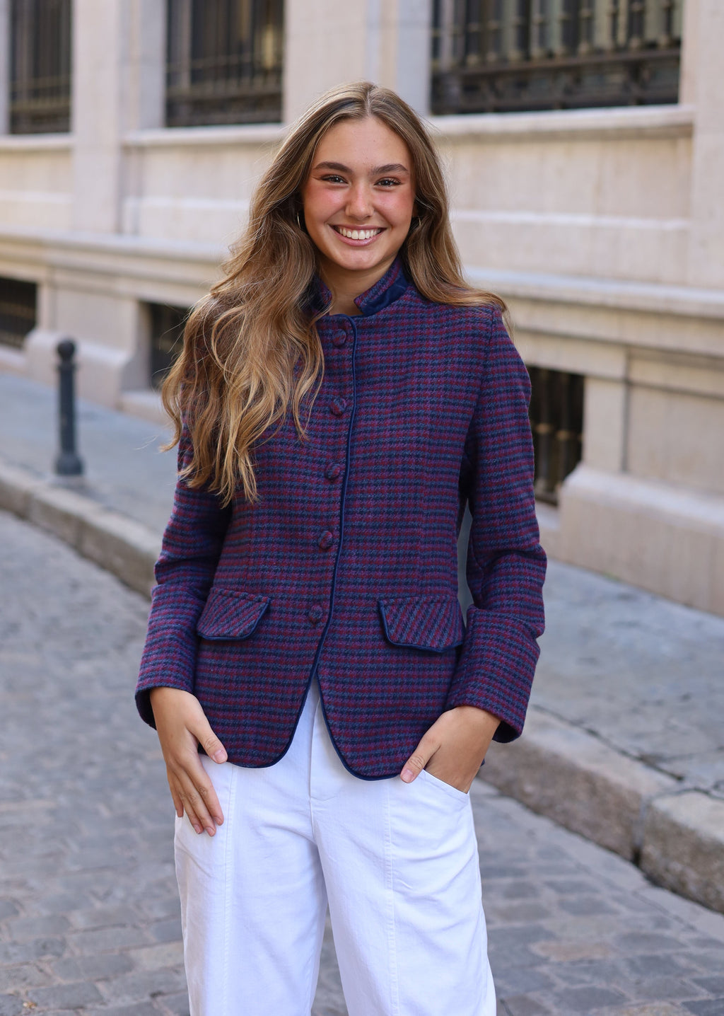 CHAQUETA VERONICA AZUL