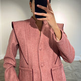 CHAQUETA IRLANDA ROSA