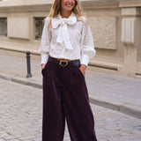 PANTALÓN ALMUDENA MORADO