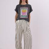 PANTALON PINZAS RAYAS CRUDO