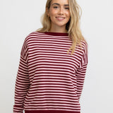 JERSEY RAYAS ROSA Y BURDEOS