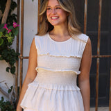 BLUSA TABOADA CRUDA