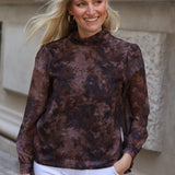 BLUSA FUENTEBRAVIA MARRON