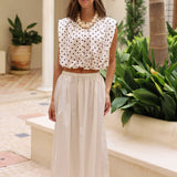 FALDA MIDI CRUDA