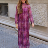 VESTIDO AINOA TUL MORADO