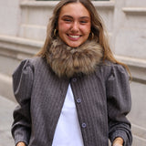 CUELLO PELO REDONDO NATURAL