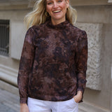 BLUSA FUENTEBRAVIA MARRON